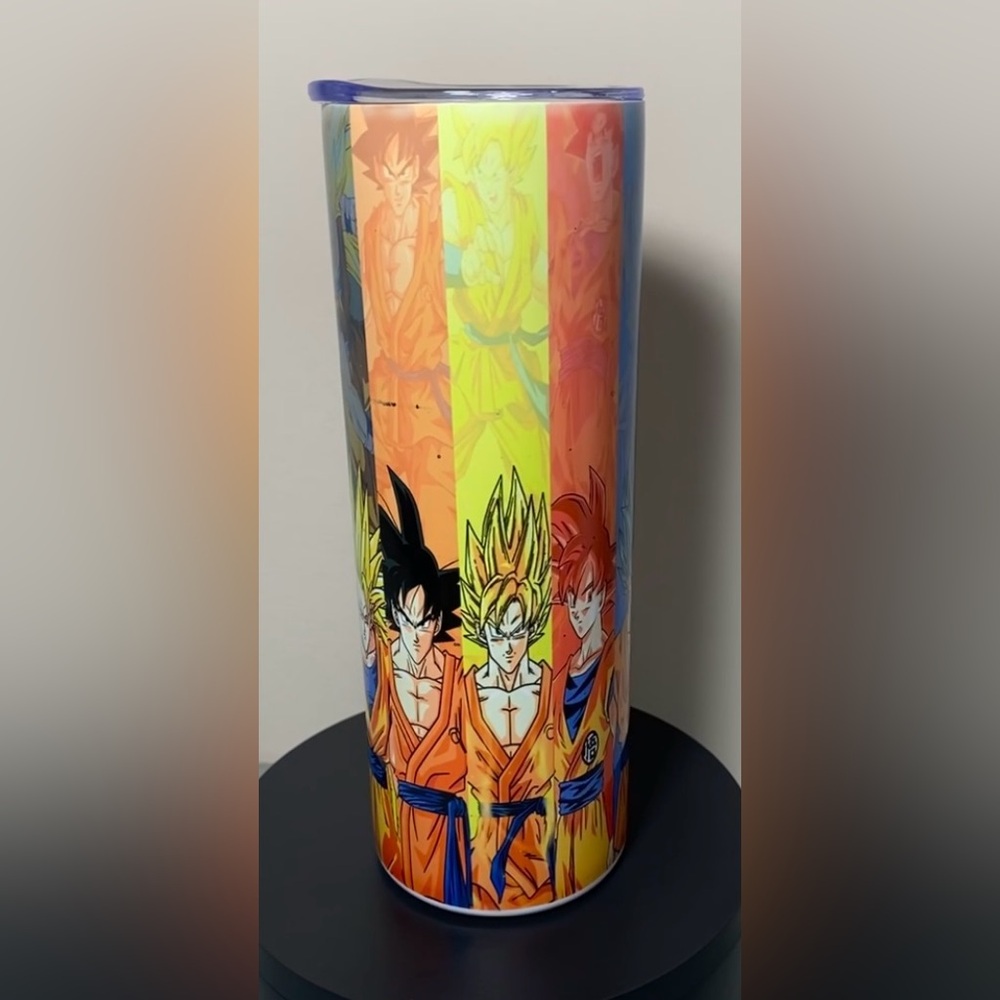 Dragon Ball Z Insulated Tumbler - Orange and Blue